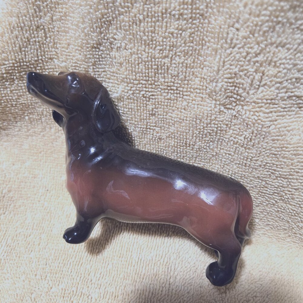 Vintage Porcelain Dachshund